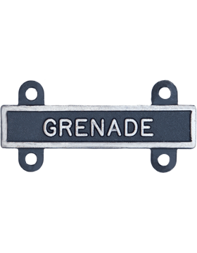 Silver Oxide Grenade Qualification Bar