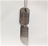 CUSTOM SET OF GI STAINLESS STEEL DOG TAGS