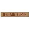 U.S. AIR FORCE DESERT NAME TAPE