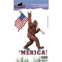 'MERICA BIGFOOT STICKER