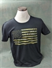 Black OCP Camo Flag Tee