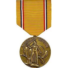 AMERICAN DEFENSE MEDAL