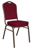 <SPAN style="FONT- WEIGHT:bold; FONT-SIZE: 11pt; COLOR:#008000; FONT-STYLE:">Burgundy Fabric Banquet Chair <SPAN>