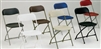 BUY White Plastic Folding Chair - Illionis Cheap Plastic folding chairs, White Poly Samsonite Folding Chairs, lowest prices folding chairs