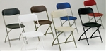 BUNDLES Plastic Folding Chair - Cheap Plastic folding chairs, White Poly Samsonite Folding Chairs, lowest prices folding chairs