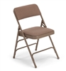 Free shipping  BeigeVinyl  Folding Chairs
