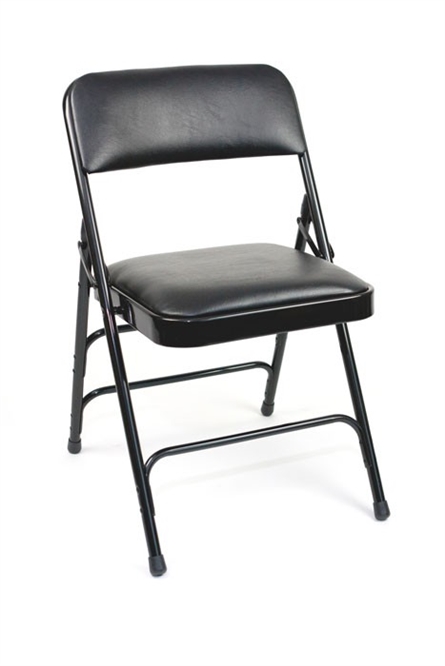 Free shipping  BeigeVinyl  Folding Chairs