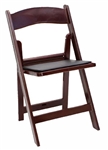 FREE SHIPPING MAHOGANY RESIN FOLDING CHAIRS