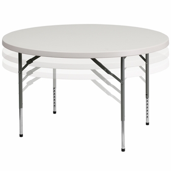 Wholesale Prices 60" Round Plastic Folding table, Wholesale Prices for Round Plastic Folding Tables,  California Tables, Banquet Resin Tables,,