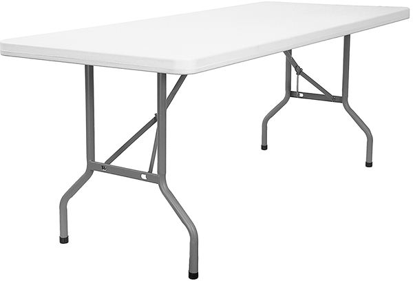 Free Shipping 30 x 96 Plastic Folding Table - FREE SHIPPING