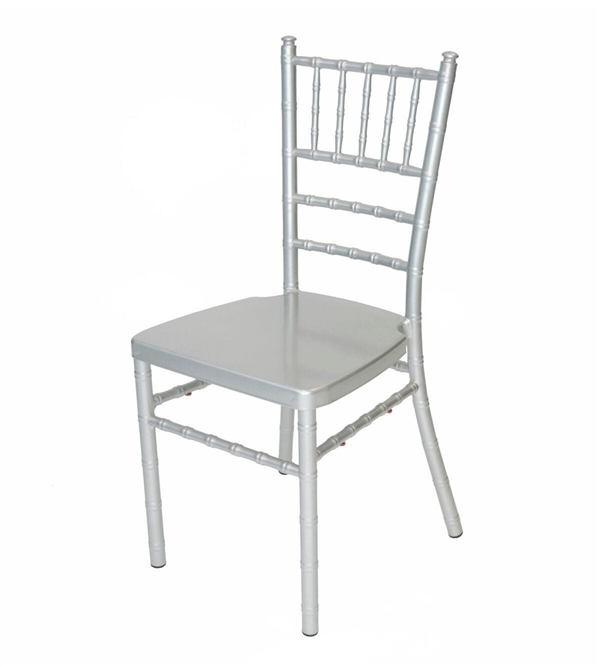 Discount Silver Aluminum Chiavari Chair