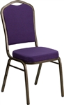 <SPAN style="FONT- WEIGHT:bold; FONT-SIZE: 11pt; COLOR:#008000; FONT-STYLE:">Purple Crown Back Chair<SPAN>