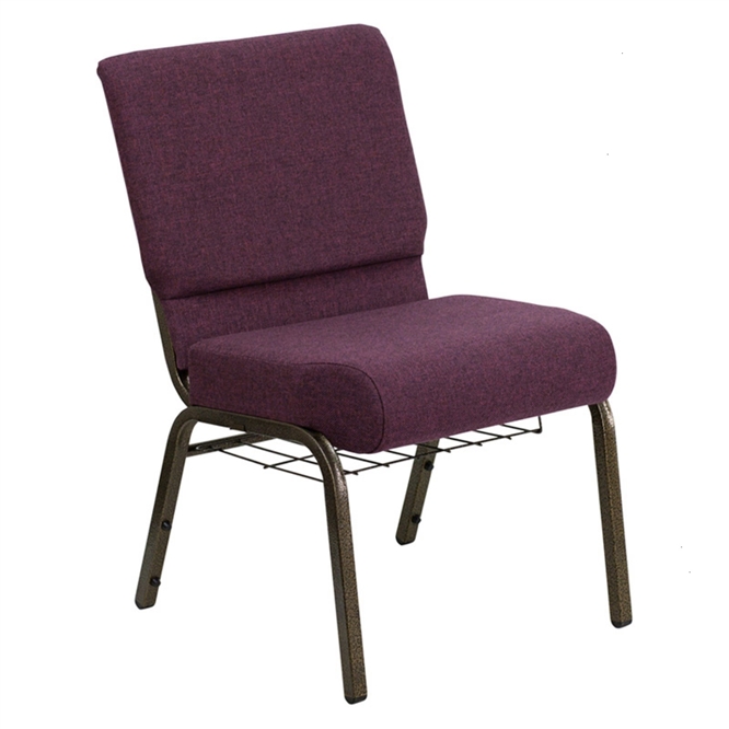 Wholesale Burgundy Chapel Chair 21" Wide