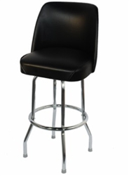 Single Ring Metal Barstool