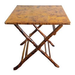 Bamboo Square Table