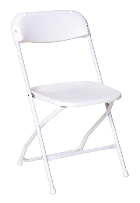 White Discount Folding chair, Folding Chairs, Georgia Folding Chair