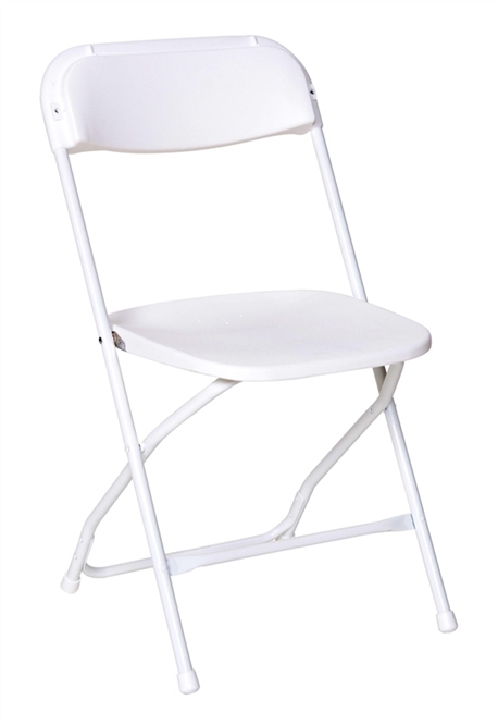 Free Shipping White Folding Chairs | Miami Plastic Folding Chairs | White Folding Chair