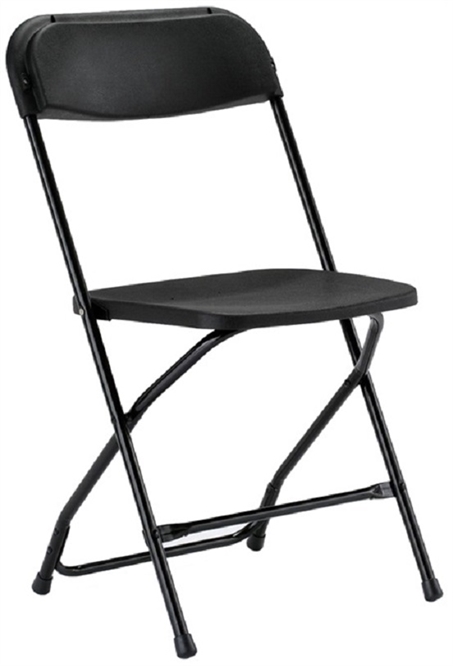 Free Shipping BLACK Folding Chairs | Miami Plastic Folding Chairs | White Folding Chair