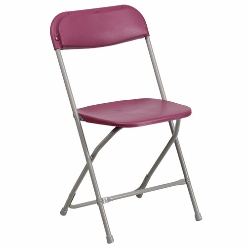 Discount Prices Red Folding Poly Chair