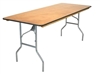 Discount Prices 30 x 96 Plywood Folding Table,