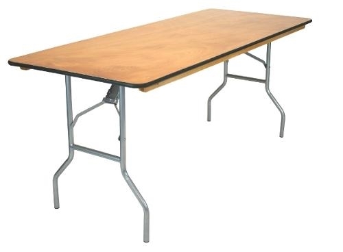 Discount Prices 30 x 96 Plywood Folding Table,