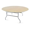 72 Round Wood Folding Table,  Florida Plywood Folding Tables, Lowest prices folding tables