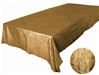 Gold 90 x 132" Taffeta Tablecloth