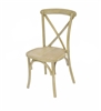 Discount NATURAL CROSS BACK X Back Banquet Chairs