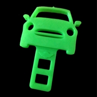 3D Printed Seatbelt Silencer - Cooper