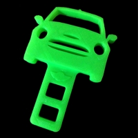3D Printed Seatbelt Silencer - Cooper S
