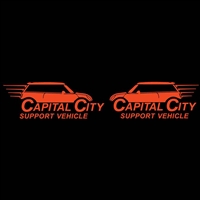 Capital City MINIs Support Vehicle Left Right Set