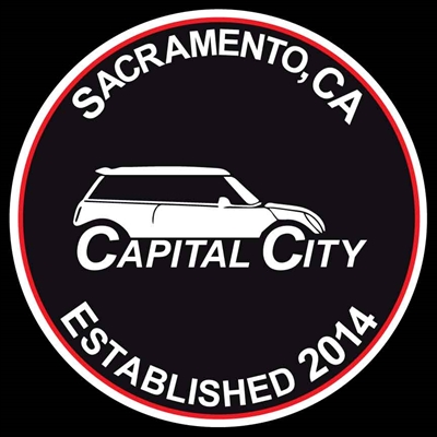 Capital City MINIs Club Grill Magnetic Grill Badge