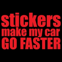 Stickers Make Car Faster