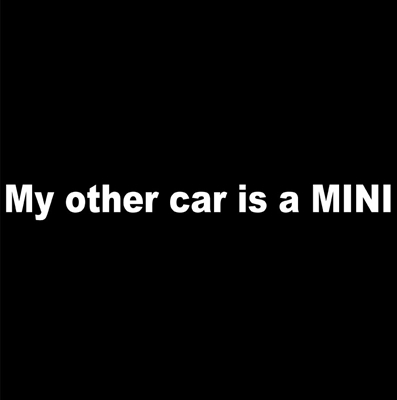 My other car is a MINI