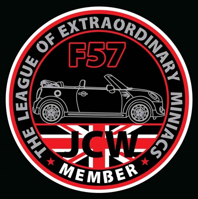LXM GEN3 JCW F57 Decal or Grill Badge