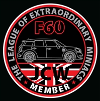 LXM GEN3 JCW F60 Decal or Grill Badge