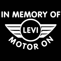 Levi Memorial Decal