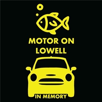 Lowell Memorial Decal
