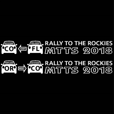 MTTS 2018 Rally To The Rockies Cars FL or OR - Keystone