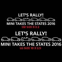 LETS RALLY RIGHT MINI TAKES THE STATES