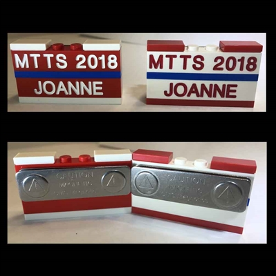 Custom LEGO MTTS 2018 Name Tag