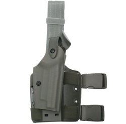 SAFARILAND 6004 HOLSTER FOR GLOCK 17/22 w/M3X / M6X, RH (FOLIAGE GREEN)