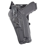 Safariland 6365RDS Holster for Glock 17/22 w/ITI M3 Light or Surefire X200 / X300U, Basket Weave, LH