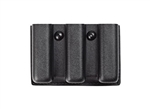 SAFARILAND 775 SLIMLINE OPEN TOP TRIPLE MAGAZINE POUCH, STX FINISH