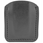 SAFARILAND MODEL 81 OPEN TOP MAGAZINE POUCH, PLAIN LEATHER