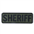 Sheriff Identification Patch, 6in x 2in OD W/ Black (PVC)