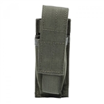 BLACKHAWK STRIKE Single Pistol Mag Pouch, RANGER GREEN, MOLLE