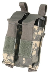 BLACKHAWK S.T.R.I.KE. DOUBLE PISTOL MAG POUCH W/TALON-FLEX INSERTS, OD GREEN (MOLLE)