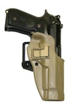 BLACKHAWK&reg; CQC&trade; SERPA&reg; COYOTE TAN HOLSTER FOR BERETTA 92/96 (RIGHT-HANDED)