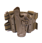 Blackhawk Serpa Level 2 Tactical Holster, Glock / S&W, Coyote Tan, Left Handed